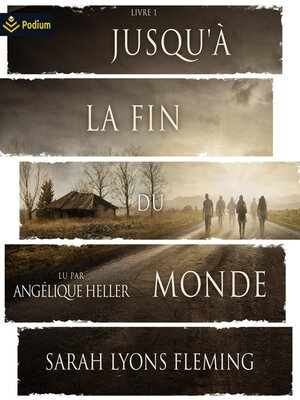cover image of Jusqu'à la fin du monde
